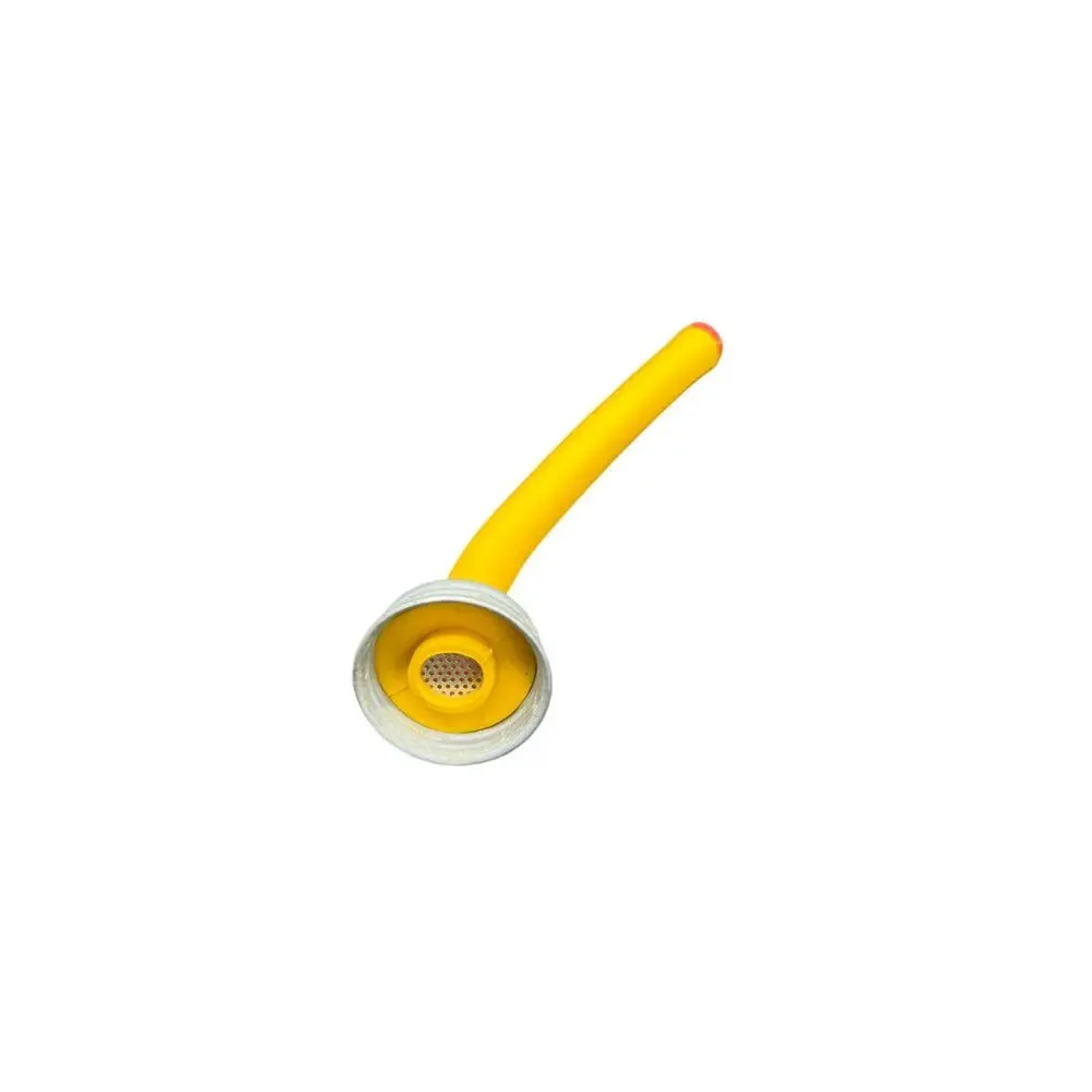 ⛽ Yellow EAGLE Gas Can Replacement Spout w/Filter Screen VTG Garage Utility Tool